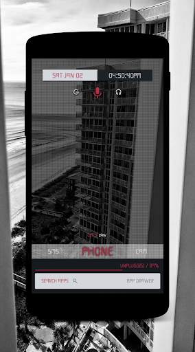 Kustom Timber for KLWP screenshot 1