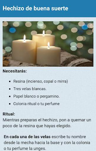 Hechizos de buena suerte screenshot 1