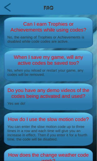 Grand Gangster Codes screenshot 3