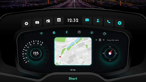 Drive Safe : Car Launcher screenshot 1