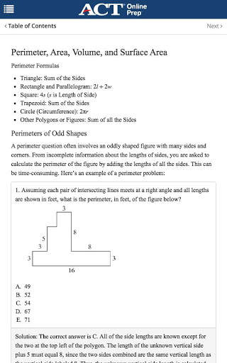 ACT Online Prep скриншот 7