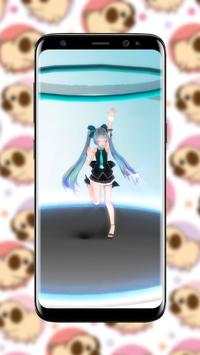 Hatsune Miku Live Wallpaper screenshot 4