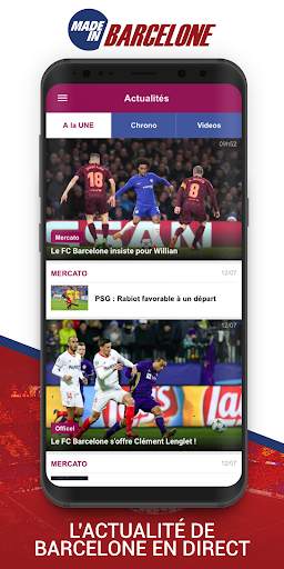 Foot Barcelone screenshot 1
