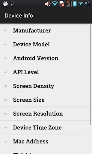 Device Info screenshot 1