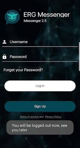 ERG Messenger screenshot 1
