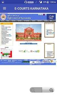 Karnataka e Court Cases:ನ್ಯಾಯಾಂಗ ಕರ್ನಾಟಕ ಮಾಹಿತಿ screenshot 2