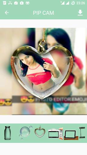 Editor de Fotos Efeito PIP Sombra Desfocar Fundo🌸 screenshot 5