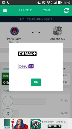 Football à la télé screenshot 6