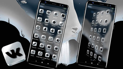 Snowy Mountain Launcher Theme screenshot 2