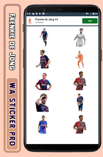 Frenkie de Jong - WA Sticker screenshot 5