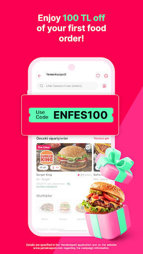 Yemeksepeti - Food & Grocery screenshot 1