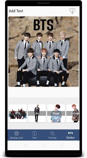 Photo Edit with BTS screenshot 1