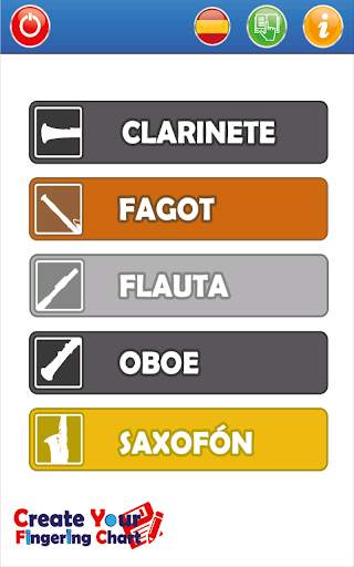 Your Fingering Chart Lite screenshot 1