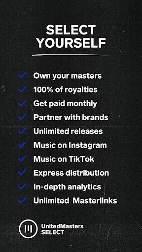 UnitedMasters - A record label in your pocket स्क्रीनशॉट 8