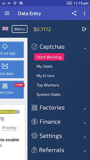 Data Work 3 تصوير الشاشة
