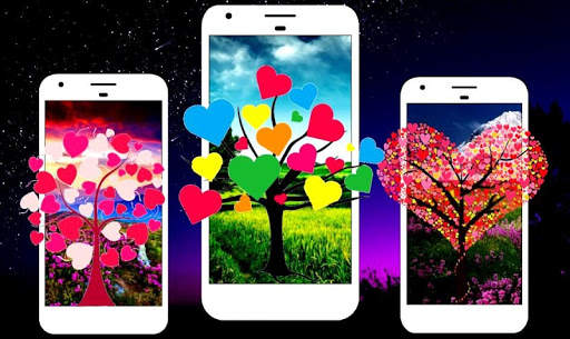 Heart Tree Live Wallpaper screenshot 1