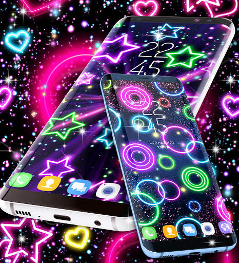 Neon multi color wallpapers screenshot 7