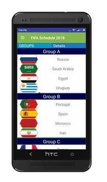 FIFA Schedule 2018 screenshot 5