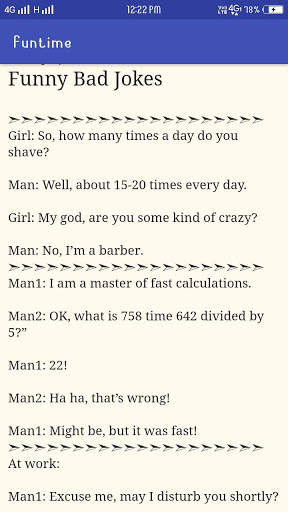 Funtime ( Funny stories , Riddles and Jokes). screenshot 7