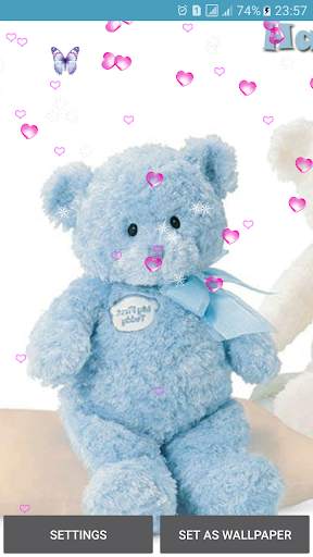 Teddy Bear Live Wallpapers screenshot 2