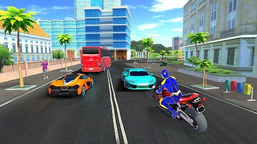 Extreme City Bike Driving Simulator screenshot 2