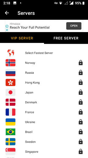VPN Warrior – Free VPN Unlimited Browsing VPN screenshot 8