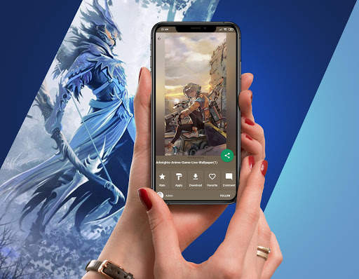 Anime 3D Live Wallpaper screenshot 2
