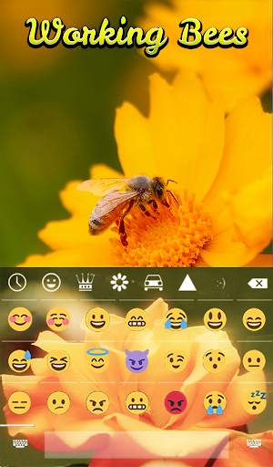 Working Bees Animated Keyboard screenshot 4
