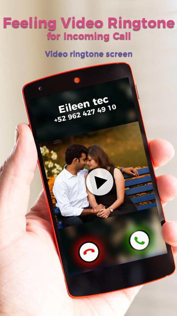 Feeling Video Ringtone for Incoming Call screenshot 2