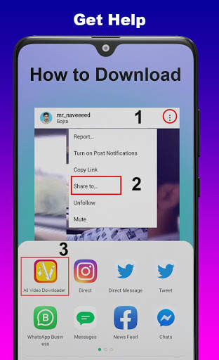 All in one Video Downloader FVD for Facebook screenshot 4