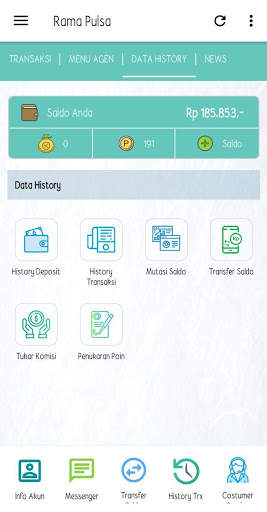 Rama Pulsa: Agen Pulsa, Kuota & PPOB Online Murah скриншот 6