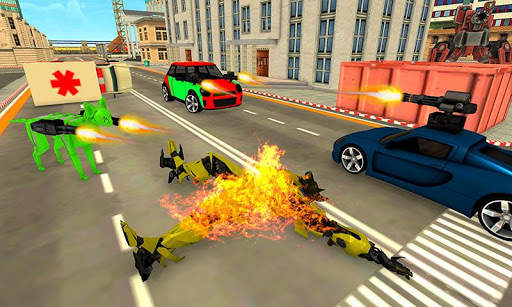 Cat Robot Car Battle:Transform screenshot 5