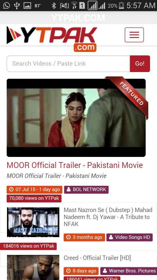 YtPaK screenshot 2
