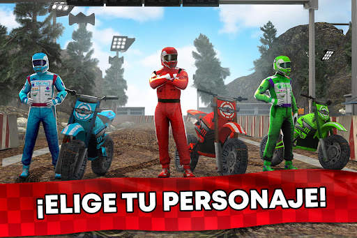 Motos Cross: Carreras Offroad screenshot 2