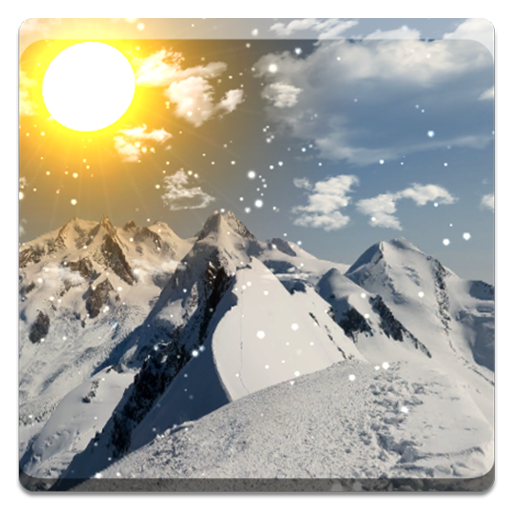 Winter Mountain Live Wallpaper icon