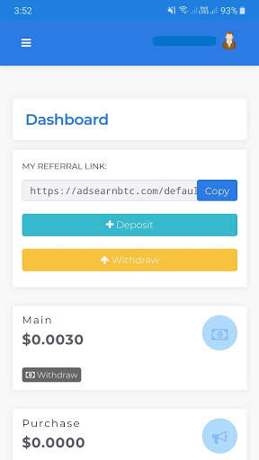 Ads Earn Bitcoin - All-In-One Advertising Platform स्क्रीनशॉट 7