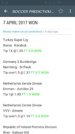 Money Maker Soccer Tips screenshot 3