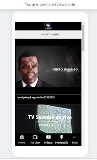 TV Sucesso Moz screenshot 3