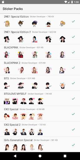 WAStickerApps Korean for WhatsApp screenshot 3