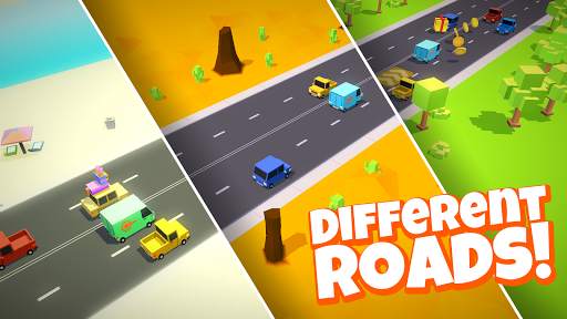 Tiny Road - Arcade cars with crazy powers स्क्रीनशॉट 2