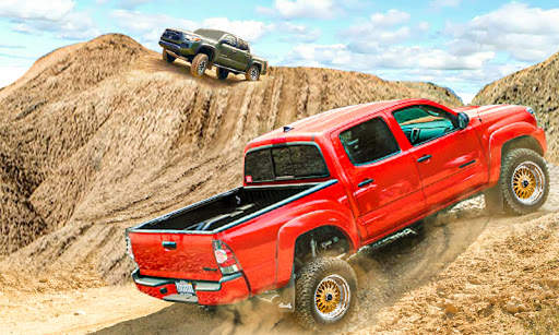 Pickup Truck Off-road Outlaws Dirt Driving 4x4 screenshot 1