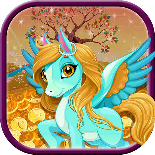 Unicorn jackpot slot icon