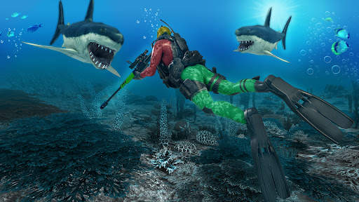 Shark Attack FPS Sniper Game screenshot 7