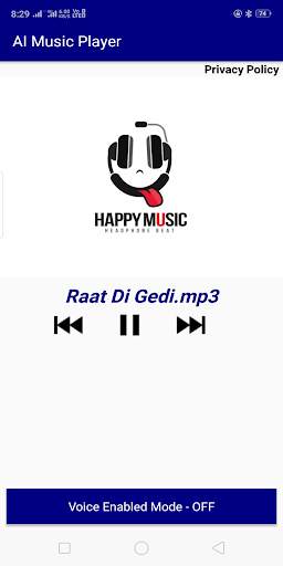Smart Player - The music player at your voice . screenshot 3