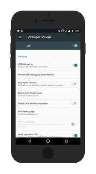 Developer Options screenshot 1
