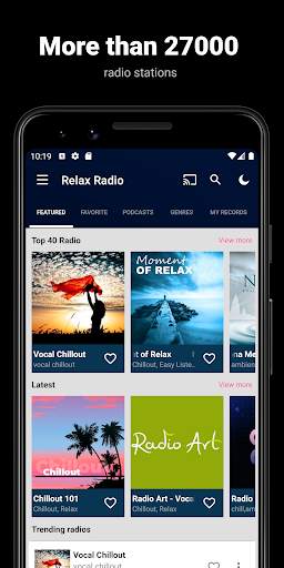 Relax Radio & Podcasts: Sleep and Meditate Music screenshot 2