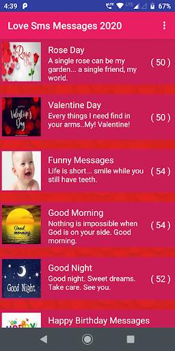 2021 Love Messages 10000  screenshot 3