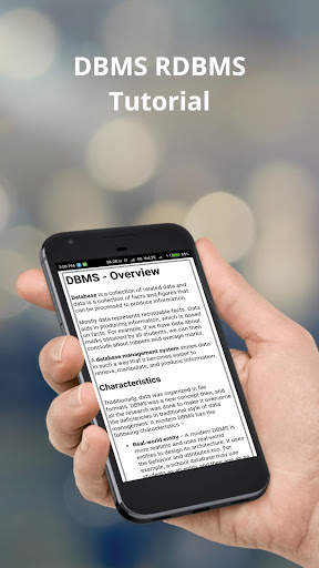 DBMS RDBMS Tutorial screenshot 2