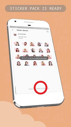 KPOP Stickers for WhatsApp Messenger screenshot 4