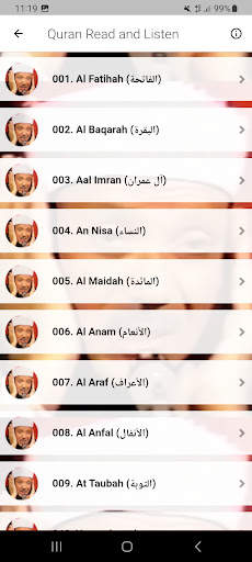 Full Quran Abdulbasit Offline screenshot 5